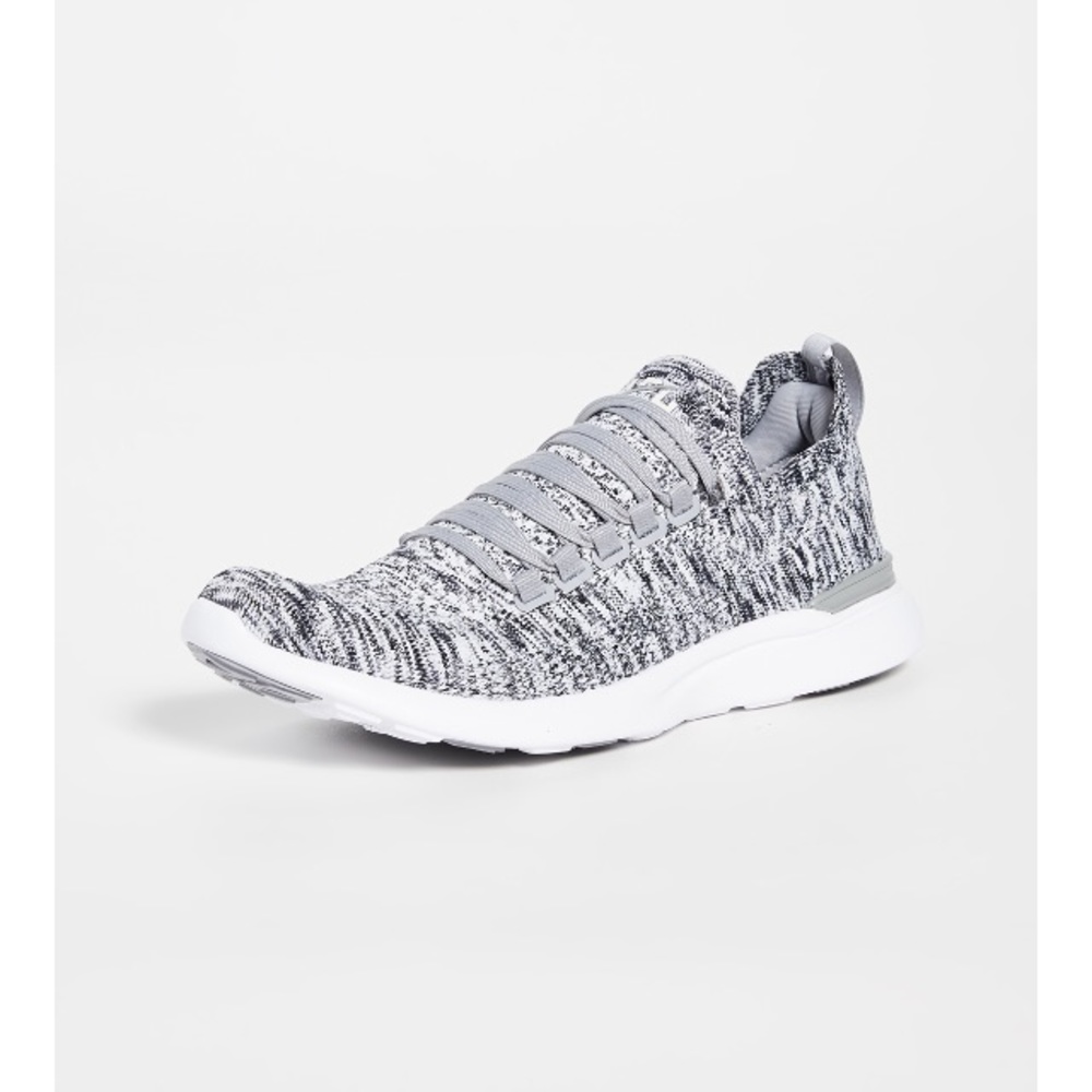 APL TechLoom Breeze Sneaker Heather Grey/White NIB - Picture 2 of 6